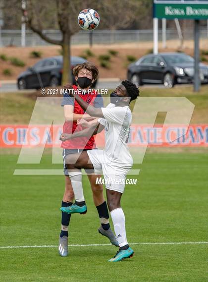 Thumbnail 2 in Pine Lake Preparatory vs. Franklin Academy (1 of 3 - NCHSAA 1A Final - the Game - Regulation) photogallery.