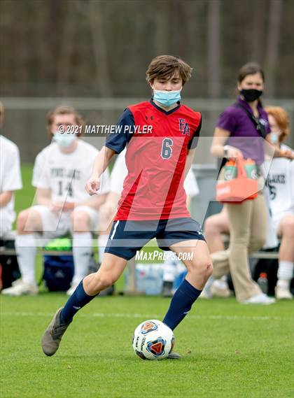 Thumbnail 2 in Pine Lake Preparatory vs. Franklin Academy (1 of 3 - NCHSAA 1A Final - the Game - Regulation) photogallery.