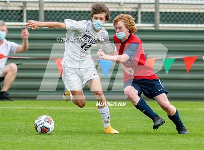 Thumbnail 3 in Pine Lake Preparatory vs. Franklin Academy (1 of 3 - NCHSAA 1A Final - the Game - Regulation) photogallery.
