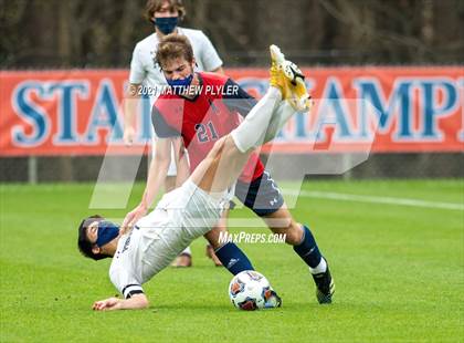 Thumbnail 1 in Pine Lake Preparatory vs. Franklin Academy (1 of 3 - NCHSAA 1A Final - the Game - Regulation) photogallery.