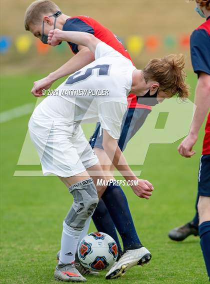 Thumbnail 3 in Pine Lake Preparatory vs. Franklin Academy (1 of 3 - NCHSAA 1A Final - the Game - Regulation) photogallery.