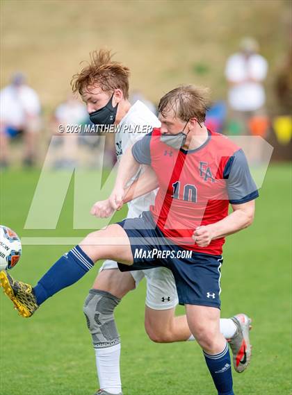 Thumbnail 3 in Pine Lake Preparatory vs. Franklin Academy (1 of 3 - NCHSAA 1A Final - the Game - Regulation) photogallery.