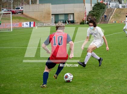 Thumbnail 1 in Pine Lake Preparatory vs. Franklin Academy (1 of 3 - NCHSAA 1A Final - the Game - Regulation) photogallery.