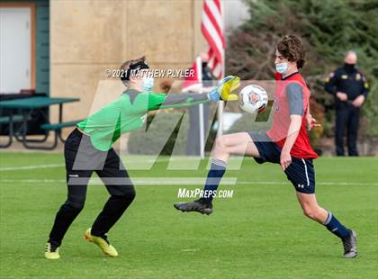 Thumbnail 1 in Pine Lake Preparatory vs. Franklin Academy (1 of 3 - NCHSAA 1A Final - the Game - Regulation) photogallery.