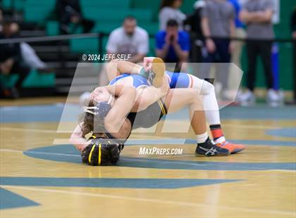 Thumbnail 3 in VHSL Region 5A Wrestling Consolation Finals photogallery.