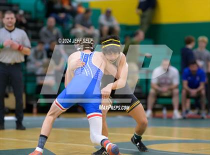 Thumbnail 2 in VHSL Region 5A Wrestling Consolation Finals photogallery.