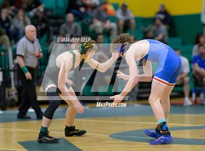Thumbnail 2 in VHSL Region 5A Wrestling Consolation Finals photogallery.