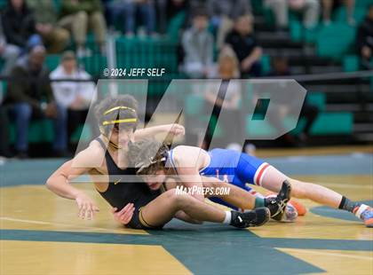 Thumbnail 3 in VHSL Region 5A Wrestling Consolation Finals photogallery.
