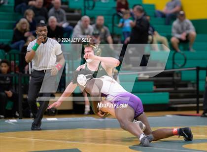 Thumbnail 1 in VHSL Region 5A Wrestling Consolation Finals photogallery.