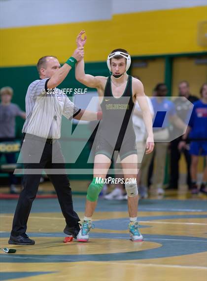Thumbnail 3 in VHSL Region 5A Wrestling Consolation Finals photogallery.