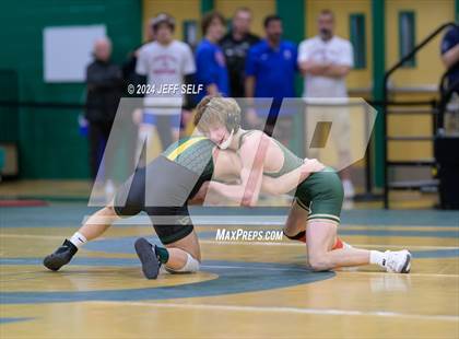 Thumbnail 1 in VHSL Region 5A Wrestling Consolation Finals photogallery.