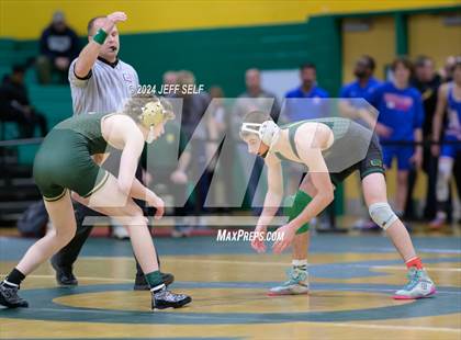 Thumbnail 3 in VHSL Region 5A Wrestling Consolation Finals photogallery.