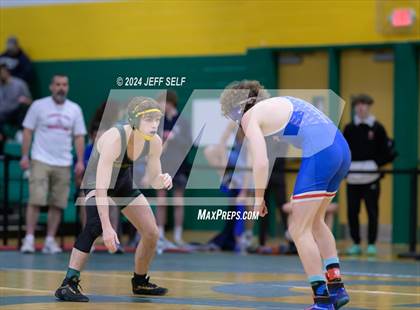 Thumbnail 2 in VHSL Region 5A Wrestling Consolation Finals photogallery.