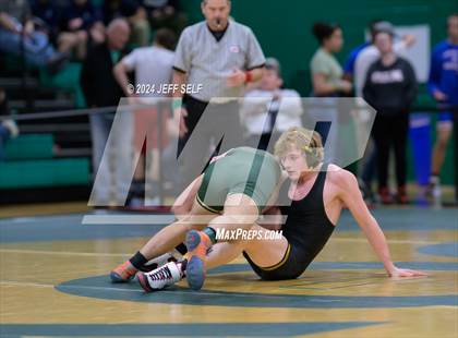 Thumbnail 1 in VHSL Region 5A Wrestling Consolation Finals photogallery.