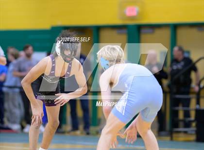 Thumbnail 2 in VHSL Region 5A Wrestling Consolation Finals photogallery.