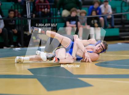 Thumbnail 1 in VHSL Region 5A Wrestling Consolation Finals photogallery.