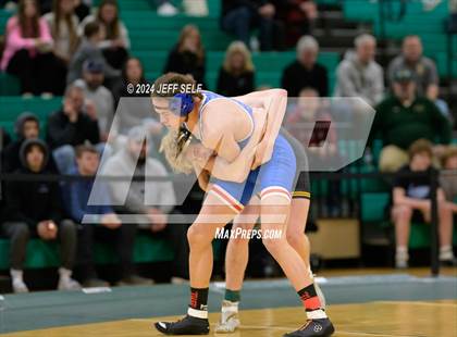 Thumbnail 3 in VHSL Region 5A Wrestling Consolation Finals photogallery.