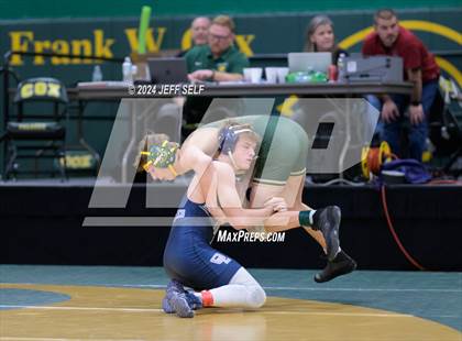 Thumbnail 2 in VHSL Region 5A Wrestling Consolation Finals photogallery.