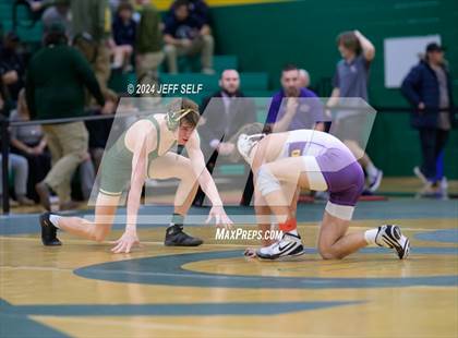 Thumbnail 1 in VHSL Region 5A Wrestling Consolation Finals photogallery.