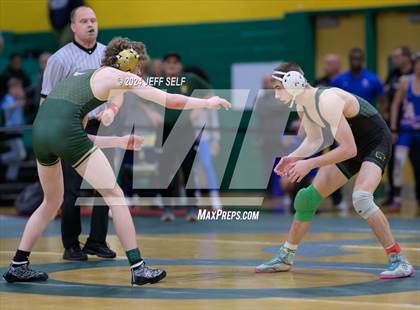 Thumbnail 1 in VHSL Region 5A Wrestling Consolation Finals photogallery.