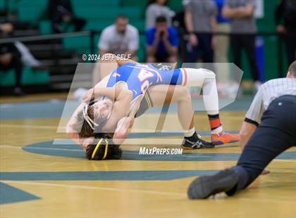 Thumbnail 1 in VHSL Region 5A Wrestling Consolation Finals photogallery.