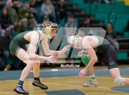 Thumbnail 3 in VHSL Region 5A Wrestling Consolation Finals photogallery.