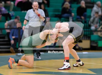 Thumbnail 2 in VHSL Region 5A Wrestling Consolation Finals photogallery.