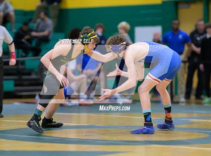 Thumbnail 1 in VHSL Region 5A Wrestling Consolation Finals photogallery.