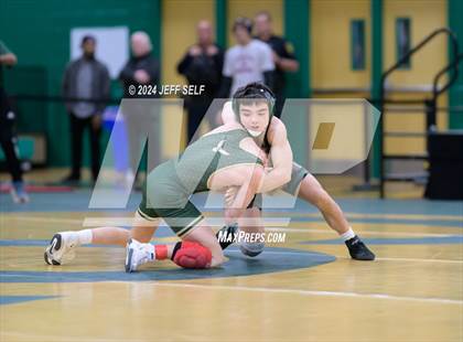 Thumbnail 2 in VHSL Region 5A Wrestling Consolation Finals photogallery.