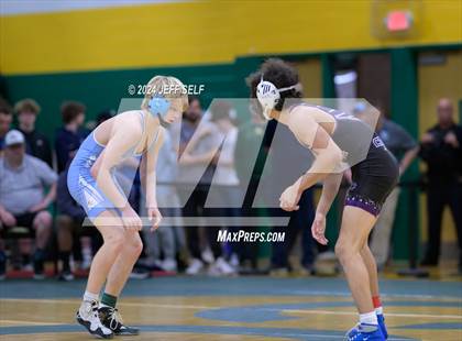 Thumbnail 1 in VHSL Region 5A Wrestling Consolation Finals photogallery.