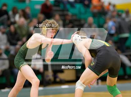 Thumbnail 2 in VHSL Region 5A Wrestling Consolation Finals photogallery.