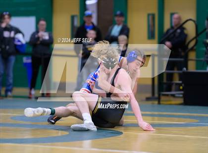 Thumbnail 2 in VHSL Region 5A Wrestling Consolation Finals photogallery.