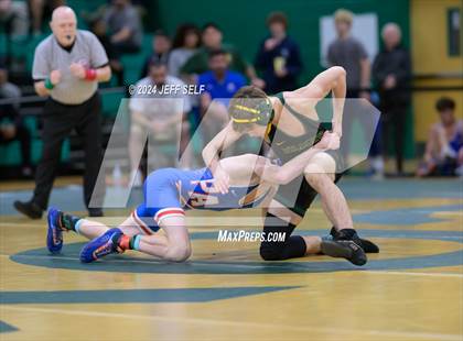 Thumbnail 1 in VHSL Region 5A Wrestling Consolation Finals photogallery.