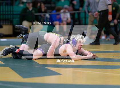 Thumbnail 2 in VHSL Region 5A Wrestling Consolation Finals photogallery.
