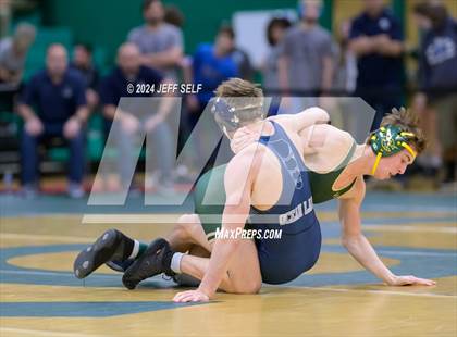 Thumbnail 2 in VHSL Region 5A Wrestling Consolation Finals photogallery.