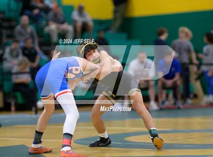 Thumbnail 3 in VHSL Region 5A Wrestling Consolation Finals photogallery.