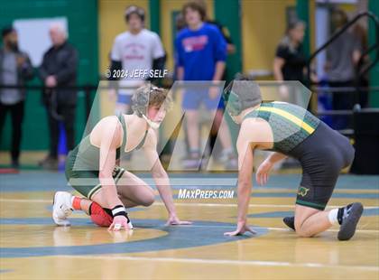 Thumbnail 3 in VHSL Region 5A Wrestling Consolation Finals photogallery.