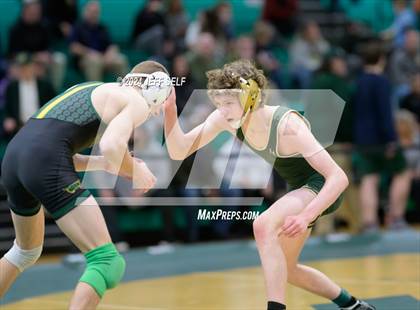 Thumbnail 3 in VHSL Region 5A Wrestling Consolation Finals photogallery.
