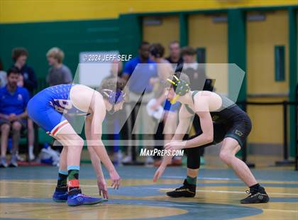 Thumbnail 2 in VHSL Region 5A Wrestling Consolation Finals photogallery.