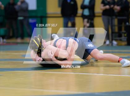 Thumbnail 2 in VHSL Region 5A Wrestling Consolation Finals photogallery.