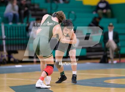 Thumbnail 2 in VHSL Region 5A Wrestling Consolation Finals photogallery.