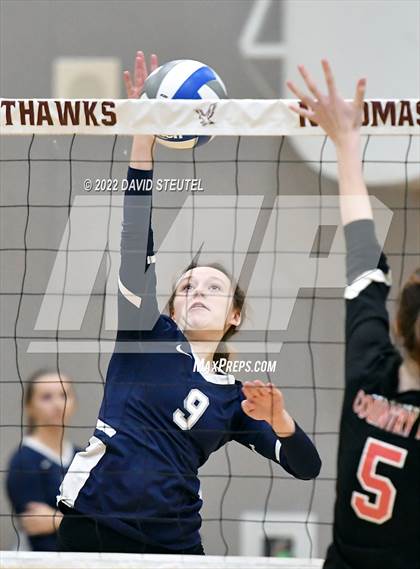 Thumbnail 3 in Sacramento Country Day vs. Forest Lake Christian (CIF SJS D6 Final) photogallery.