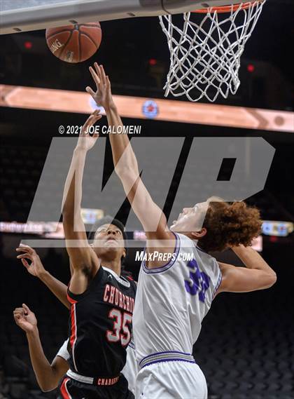 Thumbnail 1 in Churchill vs Warren (Spurs High School Showcase) photogallery.