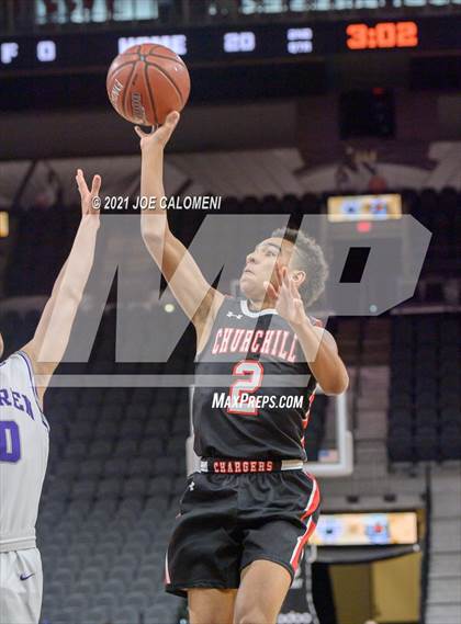 Thumbnail 3 in Churchill vs Warren (Spurs High School Showcase) photogallery.
