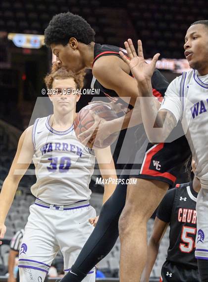 Thumbnail 3 in Churchill vs Warren (Spurs High School Showcase) photogallery.