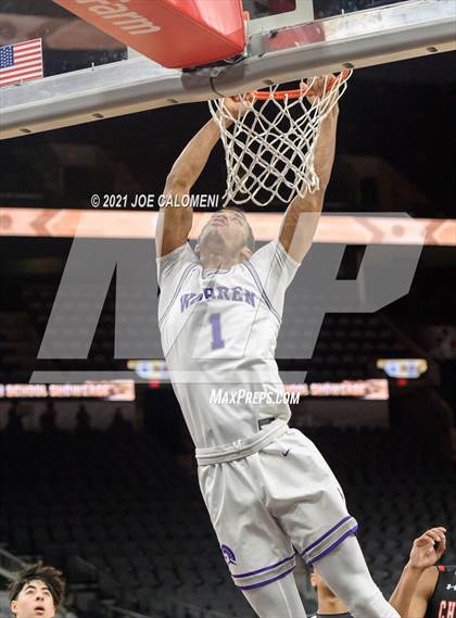 Thumbnail 2 in Churchill vs Warren (Spurs High School Showcase) photogallery.