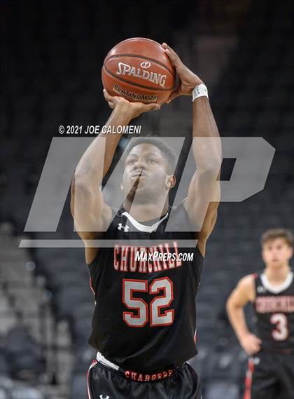 Thumbnail 3 in Churchill vs Warren (Spurs High School Showcase) photogallery.