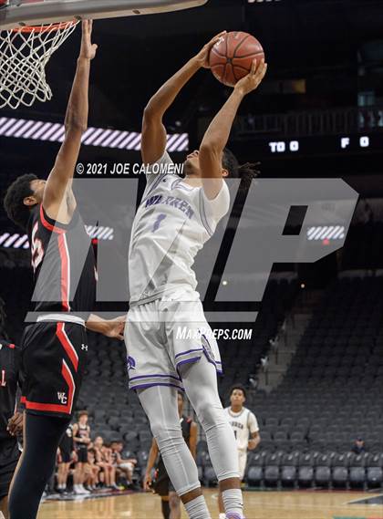 Thumbnail 2 in Churchill vs Warren (Spurs High School Showcase) photogallery.