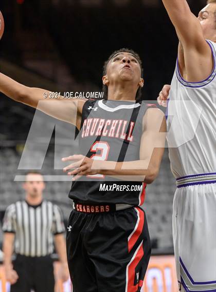 Thumbnail 3 in Churchill vs Warren (Spurs High School Showcase) photogallery.
