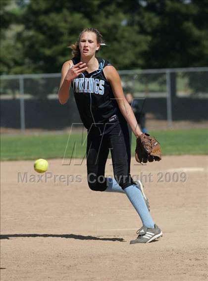Thumbnail 2 in Pleasant Valley vs. Wood (Stephanie LeDoux Tournament) photogallery.